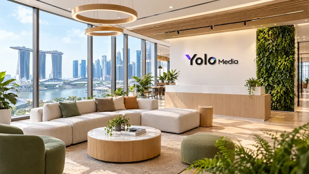Yolo Media office in Singapore